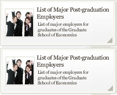 List of Major Post-graduation Employers